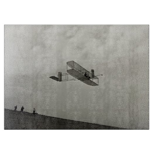 Glider Test Flight Aviation Wright Brothers Schneidebrett (Vorderseite)
