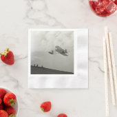 Glider Test Flight Aviation Wright Brothers Serviette (Beispiel)