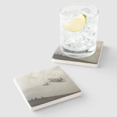 Glider Test Flight Aviation Wright Brothers Steinuntersetzer (Seitenansicht)