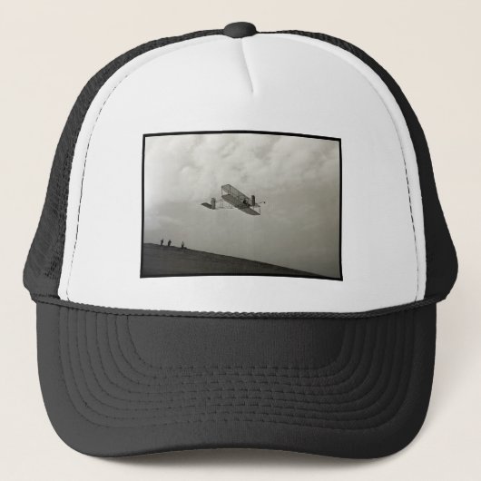 Glider Test Flight Aviation Wright Brothers Truckerkappe (Vorderseite)