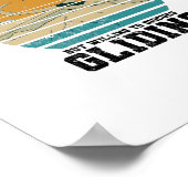 Gliding | Lötpiloten Thermalquellen in die Höhe sc Poster (Ecke)