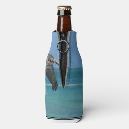 Gliding Pelican Flaschenkühler (Flasche Rückseite)