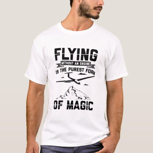 Gliding Pilot | Glider Hobby Sailplane Geschenk Id T-Shirt (Vorderseite)
