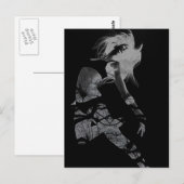 Gliding Postkarte (Vorne/Hinten)