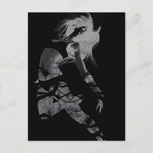 Gliding Postkarte (Vorderseite)