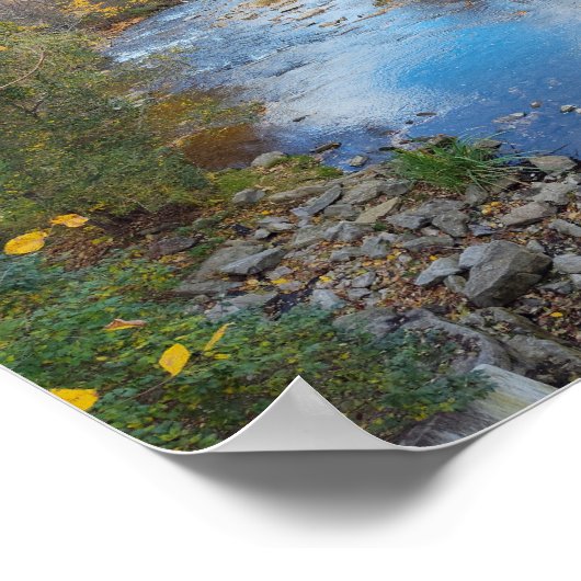 Gliding Reflections Poster (Ecke)