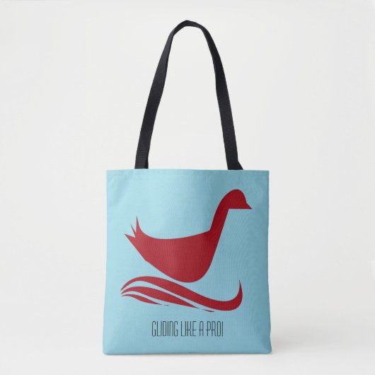 Gliding wie ein Pro Tasche (Vorderseite)
