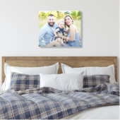 Gliedwortgedrehtes Personalisiertes Foto Leinwanddruck (Insitu (Schlafzimmer))