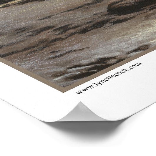 Gliese 581 c Print Poster (Ecke)