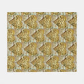 Glimmer der Liebe Fleecedecke (Vorderseite (Horizontal))