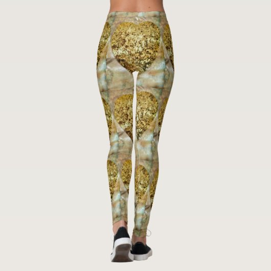 Glimmer der Liebe Leggings (Rückseite)