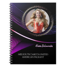 Glimmer Dust Custom Pageant Probe Notebook