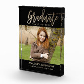 Glimmer-EDITABLE-Abschluss-Block Fotoblock (Rechts)