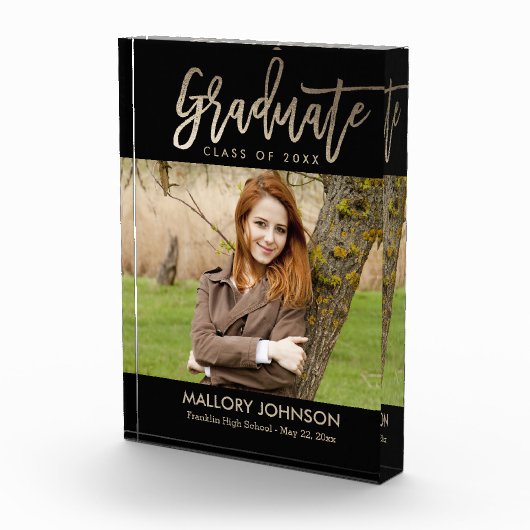 Glimmer-EDITABLE-Abschluss-Block Fotoblock (Rechts)