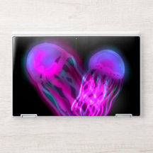 Glimmer Quallen Lila