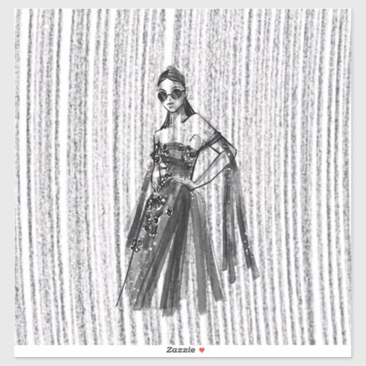 Glimmer Tech-Couture. Aufkleber (Blatt)