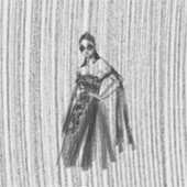 Glimmer Tech-Couture. Aufkleber (Vorderseite)