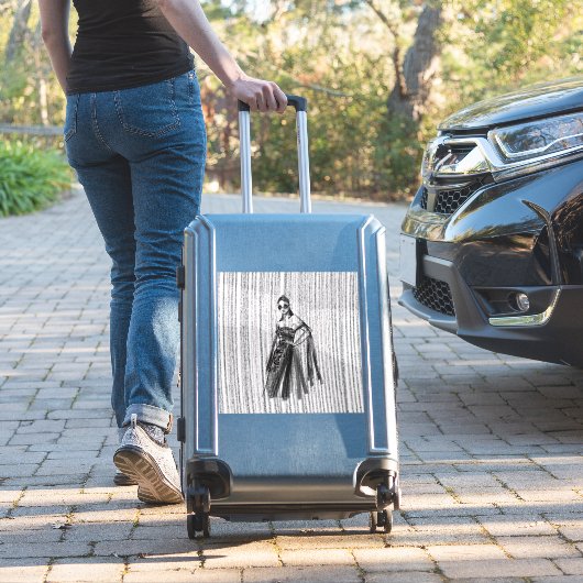 Glimmer Tech-Couture. Aufkleber (Koffer Insitu)