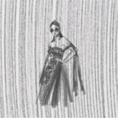 Glimmer Tech-Couture. Aufkleber (Vorderseite)