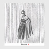 Glimmer Tech-Couture. Aufkleber (Blatt)