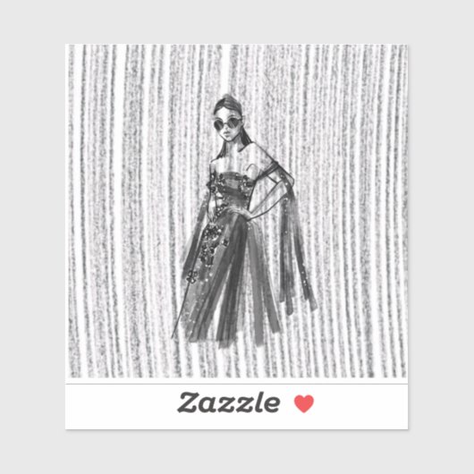 Glimmer Tech-Couture. Aufkleber (Blatt)