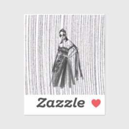 Glimmer Tech-Couture. Aufkleber