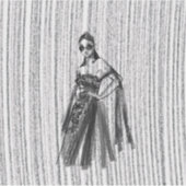 Glimmer Tech-Couture. Aufkleber (Vorderseite)