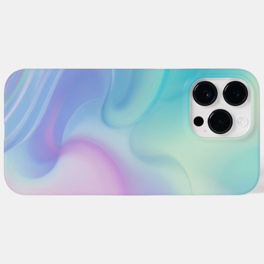 Glimmer und Shine: Imitate Iridescent iPhone Case (Rückseite (Horizontal))