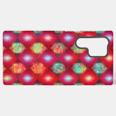 Glimmering Gemstone Quilted Phone Case Samsung Galaxy Hülle (Rückseite (Horizontal))