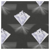 Glimmering Midnight Diamonds Stoff (Nahaufnahme)