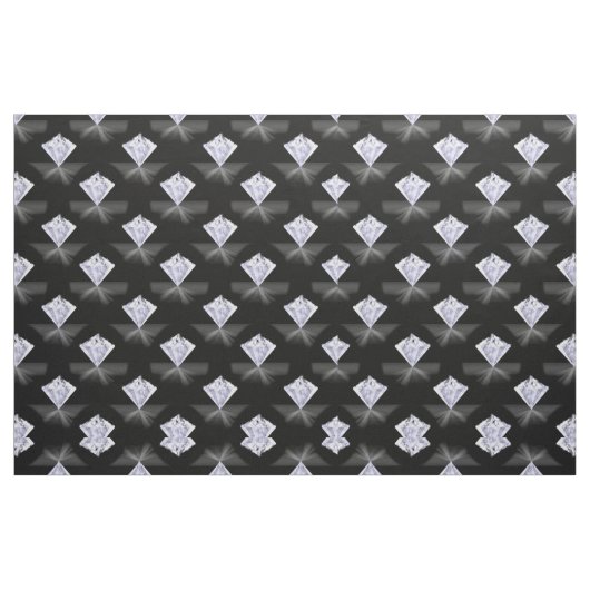Glimmering Midnight Diamonds Stoff (Fat Quarter (45,7 x 55,9 cm))
