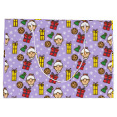 Glimmernde Freude Große Geschenktüte (Rückseite)