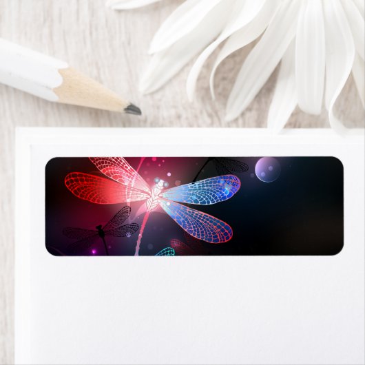 Glimmerne Rote Libelle (Insitu)