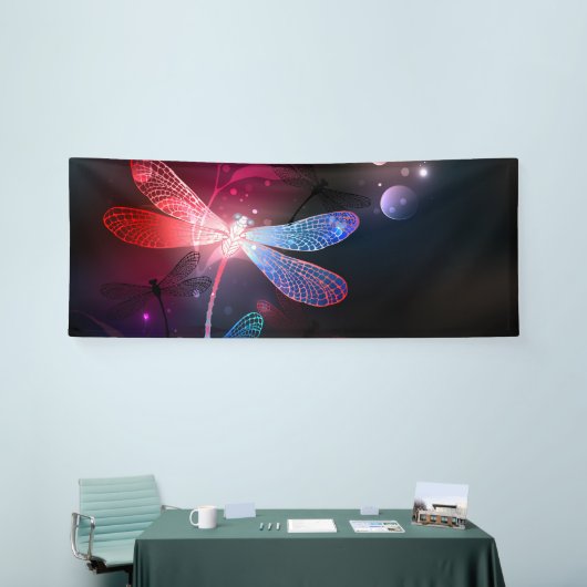 Glimmerne Rote Libelle Banner (Messeveranstaltung)
