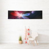 Glimmerne Rote Libelle Banner (InSitu)