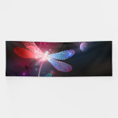 Glimmerne Rote Libelle Banner (Horizontal)