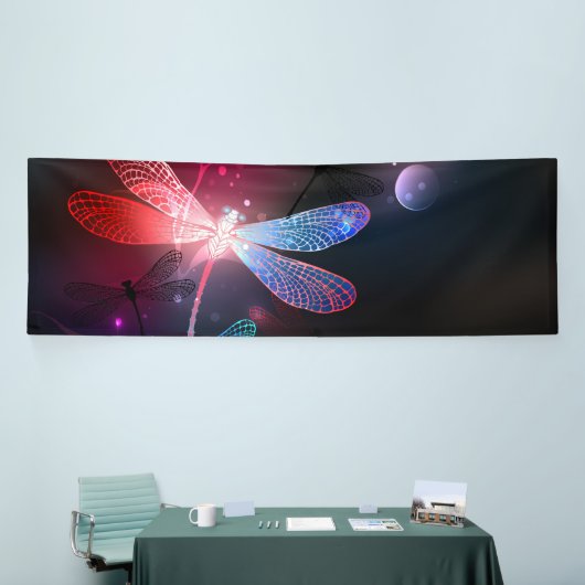 Glimmerne Rote Libelle Banner (Messeveranstaltung)