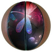 Glimmerne Rote Libelle Basketball (Vertikal)