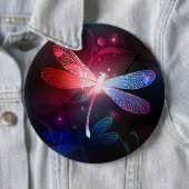 Glimmerne Rote Libelle Button (Beispiel)