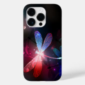Glimmerne Rote Libelle Case-Mate iPhone Hülle (Rückseite)