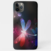 Glimmerne Rote Libelle Case-Mate iPhone Hülle (Rückseite)