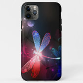 Glimmerne Rote Libelle Case-Mate iPhone Hülle (Rückseite)