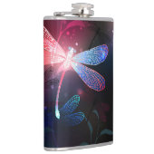 Glimmerne Rote Libelle Flachmann (Rechts)