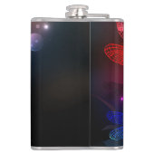 Glimmerne Rote Libelle Flachmann (Rückseite)