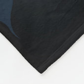 Glimmerne Rote Libelle Fleecedecke (Ecke)