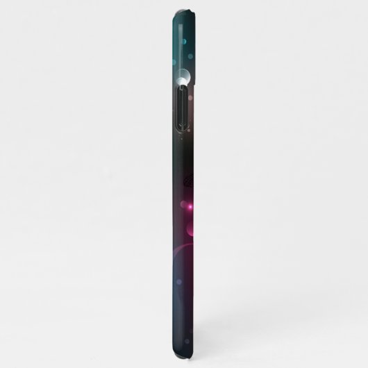 Glimmerne Rote Libelle iPhone Hülle (Rechte Seite)