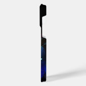 Glimmerne Rote Libelle iPhone Hülle (Linke Seite)