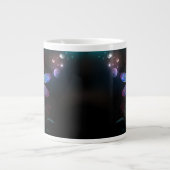 Glimmerne Rote Libelle Jumbo-Tasse (Vorderseite)