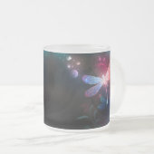 Glimmerne Rote Libelle Mattglastasse (VorderseiteRechts)