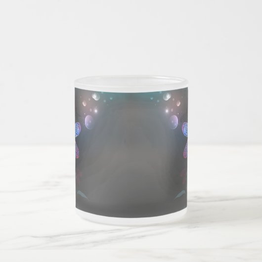 Glimmerne Rote Libelle Mattglastasse (Mittel)